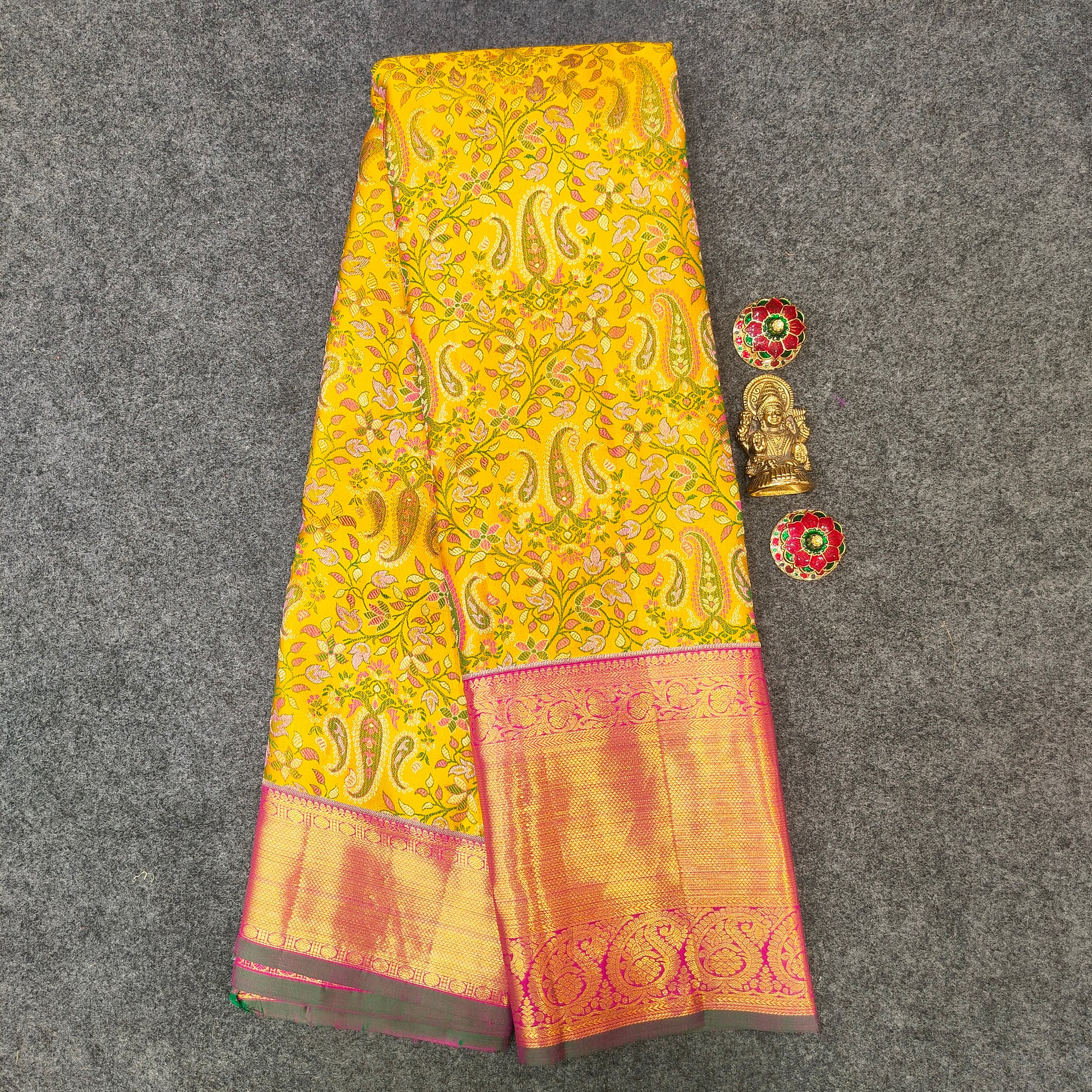 Pure Kanchi Pattu Handloom Celebrety Bridal Sarees ✨ - Ambica Wedding Mall