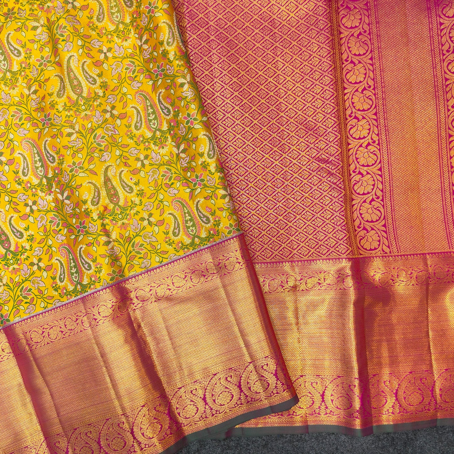 Pure Kanchi Pattu Handloom Celebrety Bridal Sarees ✨ - Ambica Wedding Mall