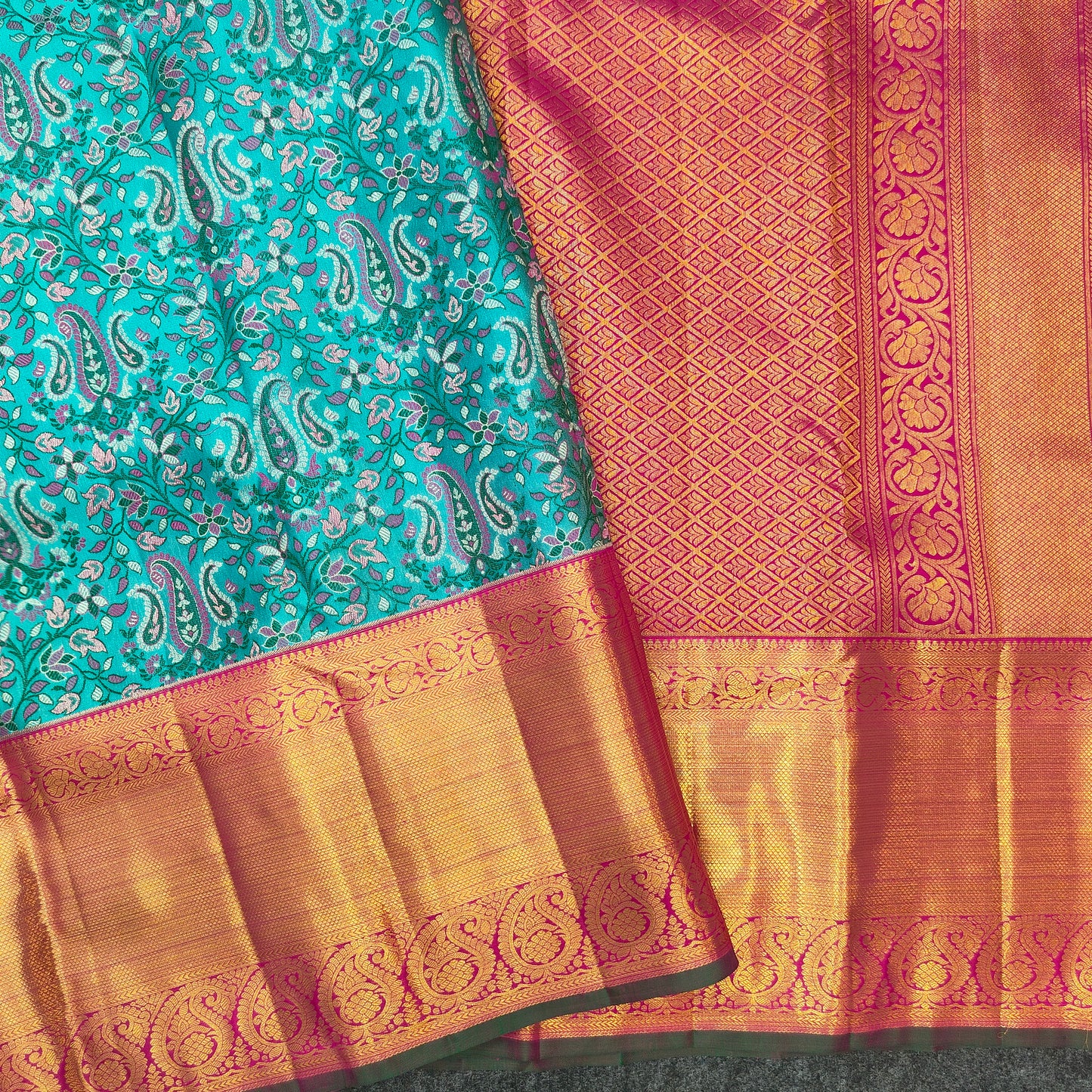 Pure Kanchi Pattu Handloom Celebrety Bridal Sarees ✨ - Ambica Wedding Mall