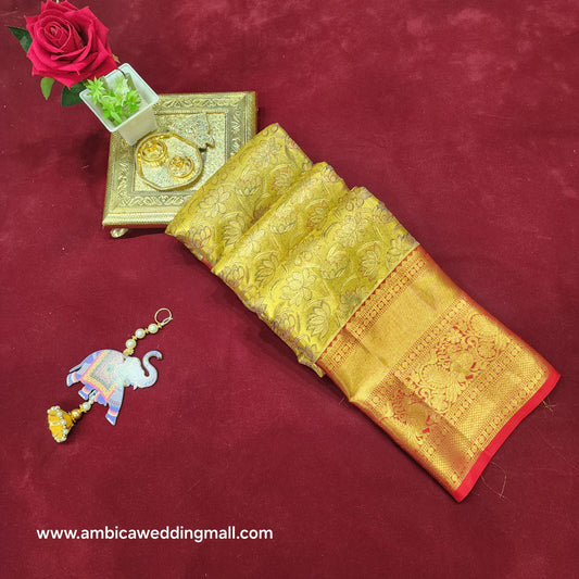 Pure Kanchi Pattu bridal handloom sarees - Ambica Wedding Mall
