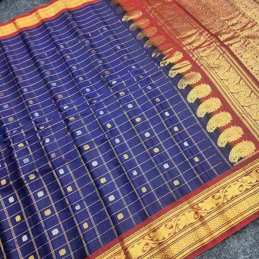 Gadwal Sico Pattu Handloom Sarees - Ambica Wedding Mall