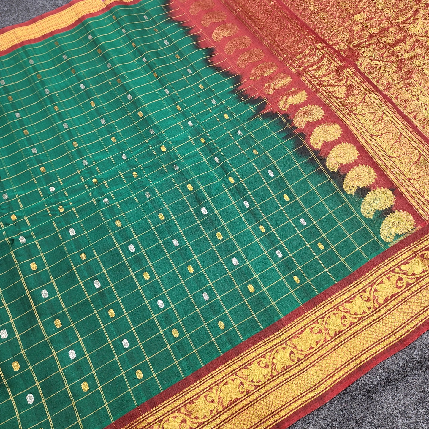 Gadwal Sico Pattu Handloom Sarees - Ambica Wedding Mall