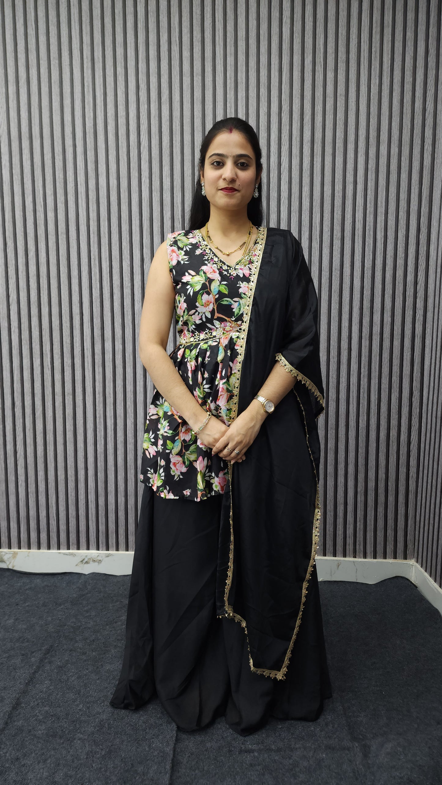 Hip Cut Fancy Designer Dress - Ambica Wedding Mall