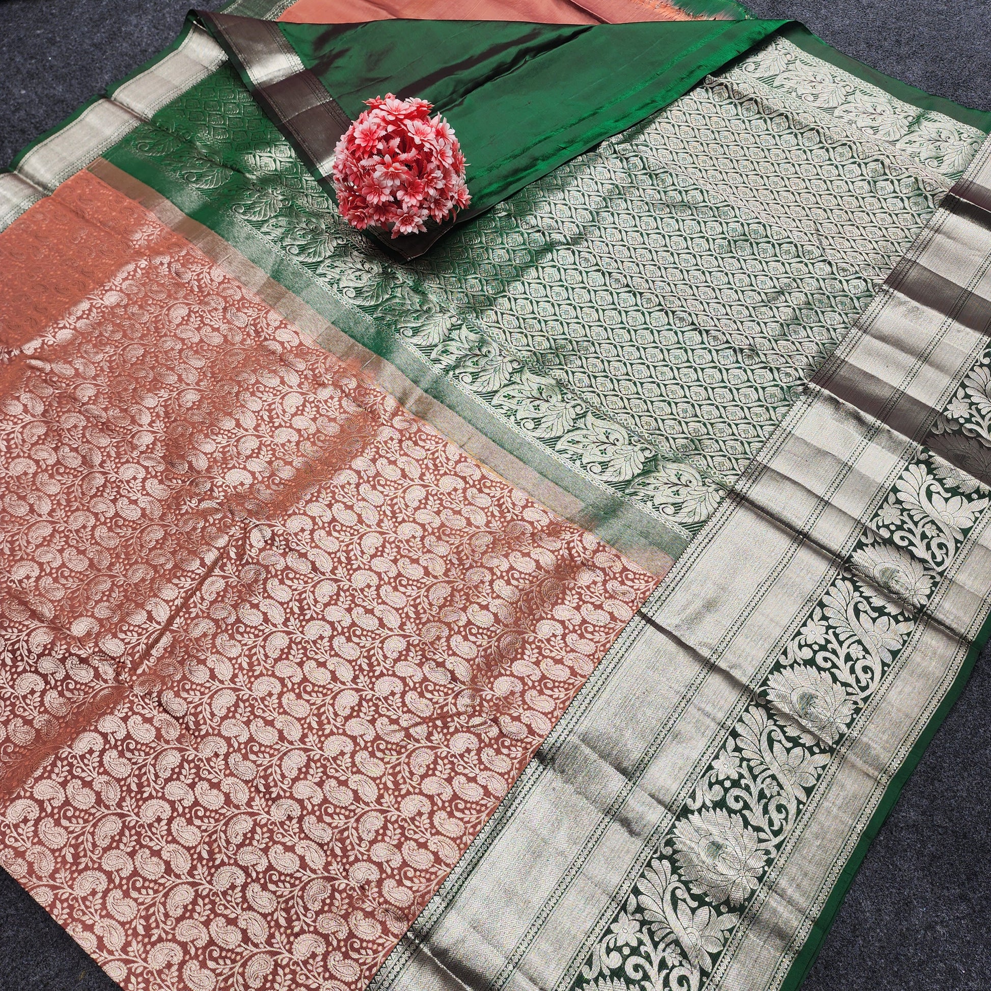 Kanchi Pattu Pure Resham Saree - Ambica Wedding Mall