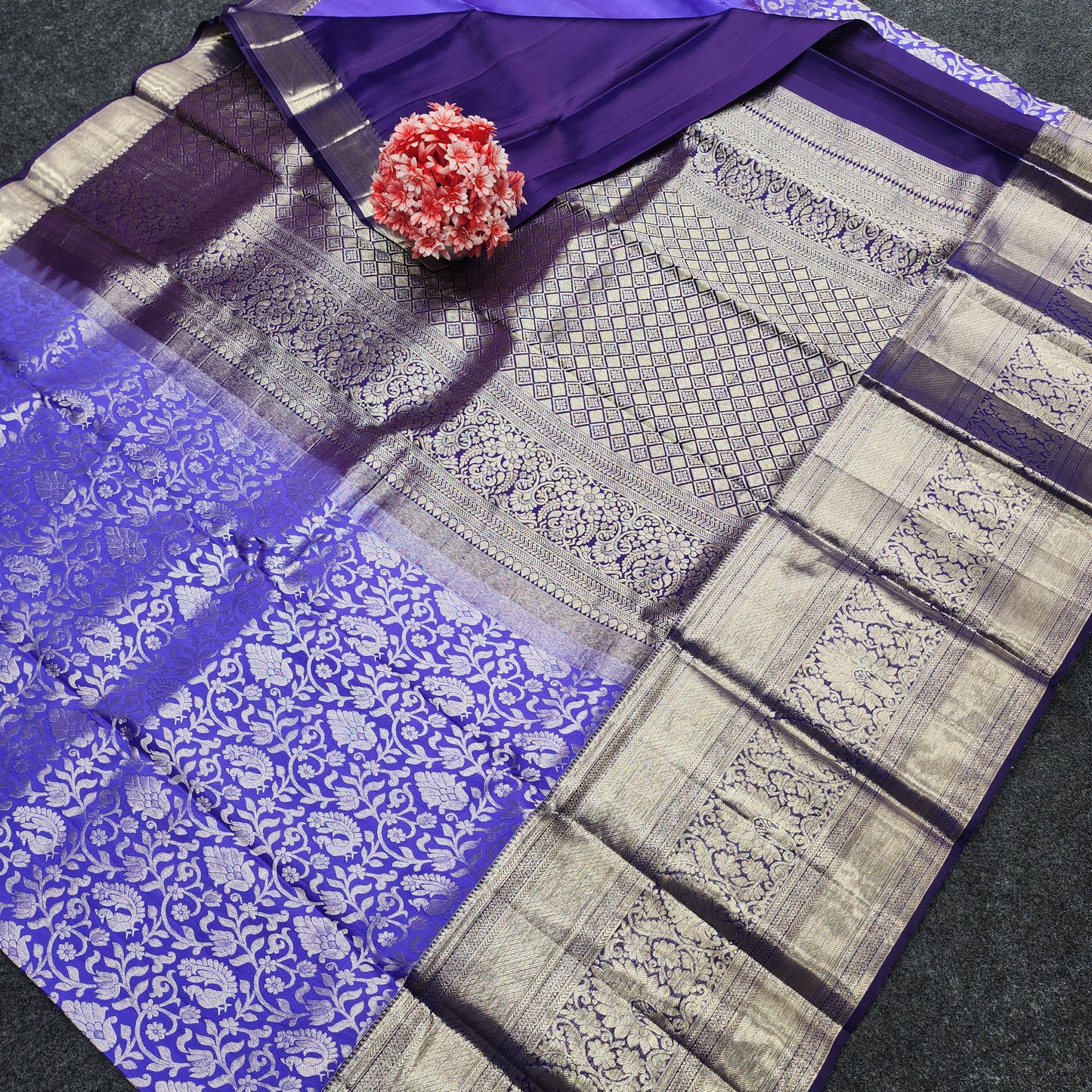 Kanchi Pattu Pure Resham Saree - Ambica Wedding Mall