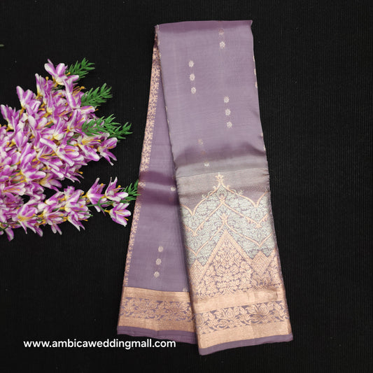 Kanchi pattu Handloom butta light weight sarees