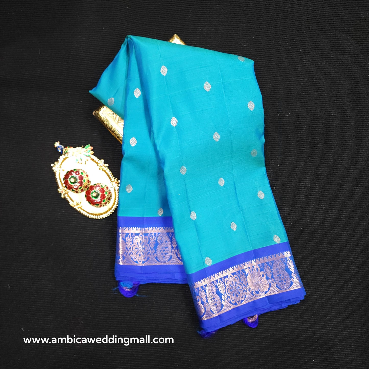 Kanchi Pattu Handloom Butta Saree