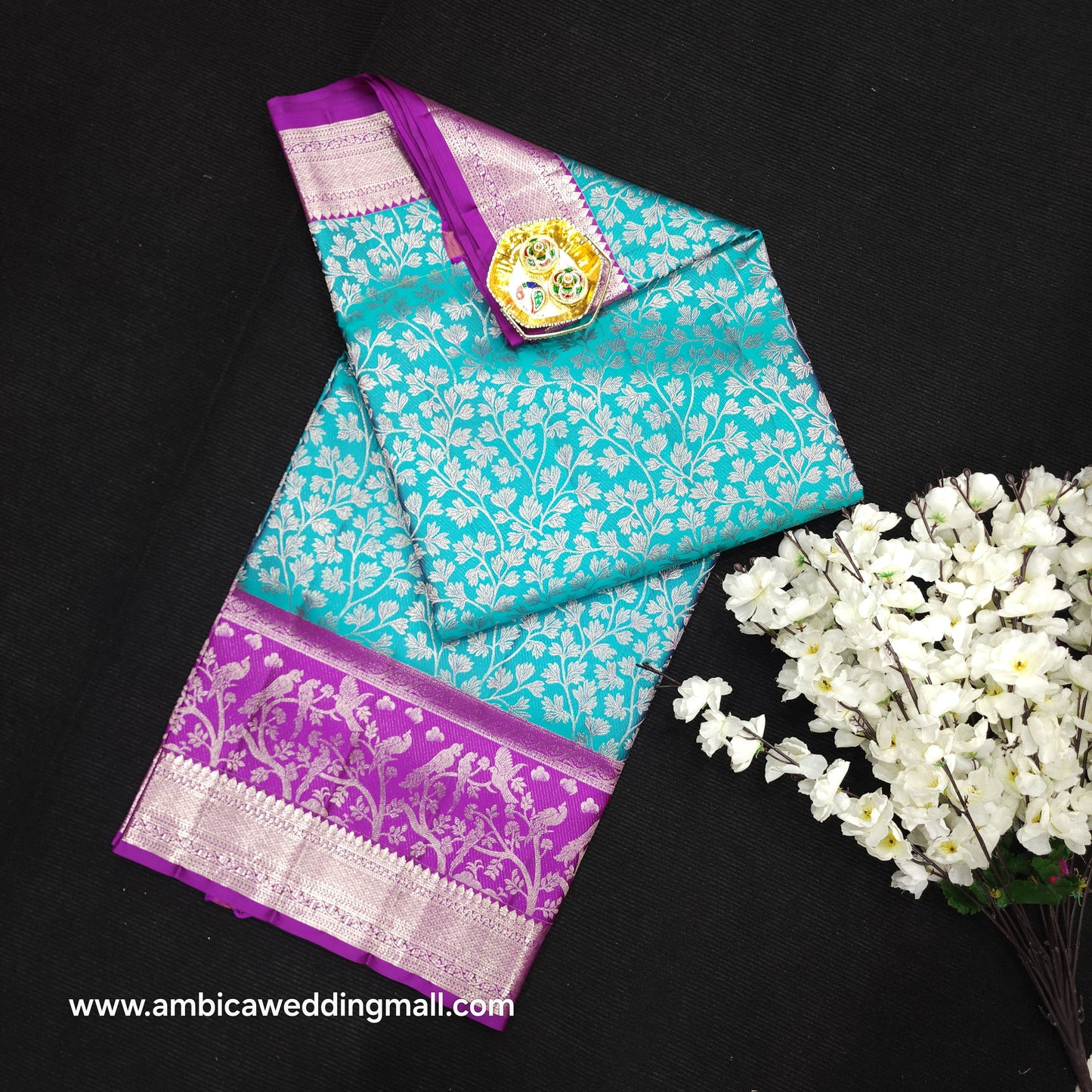 Pure Resham Bridal Kanchi Pattu Handloom Saree