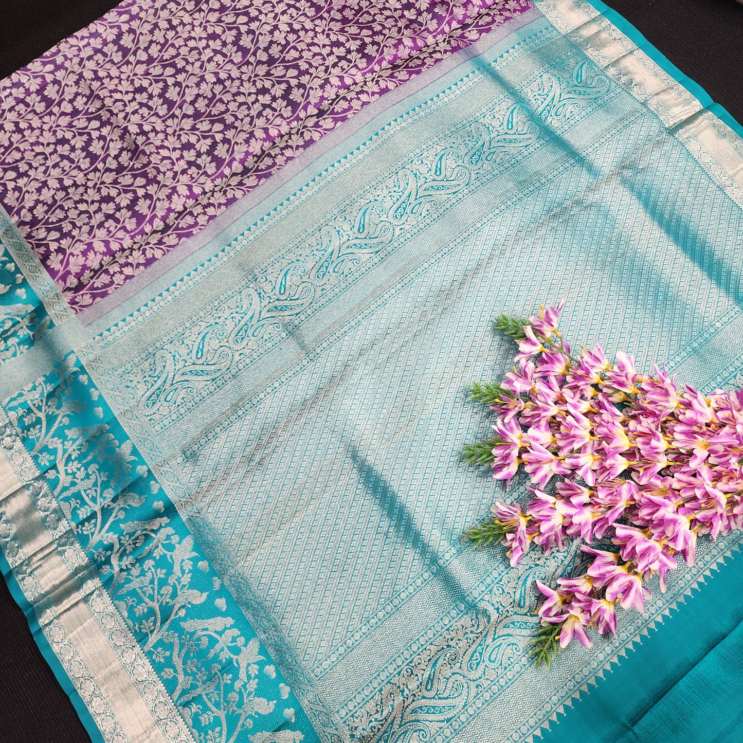 Pure Resham Bridal Kanchi Pattu Handloom Saree