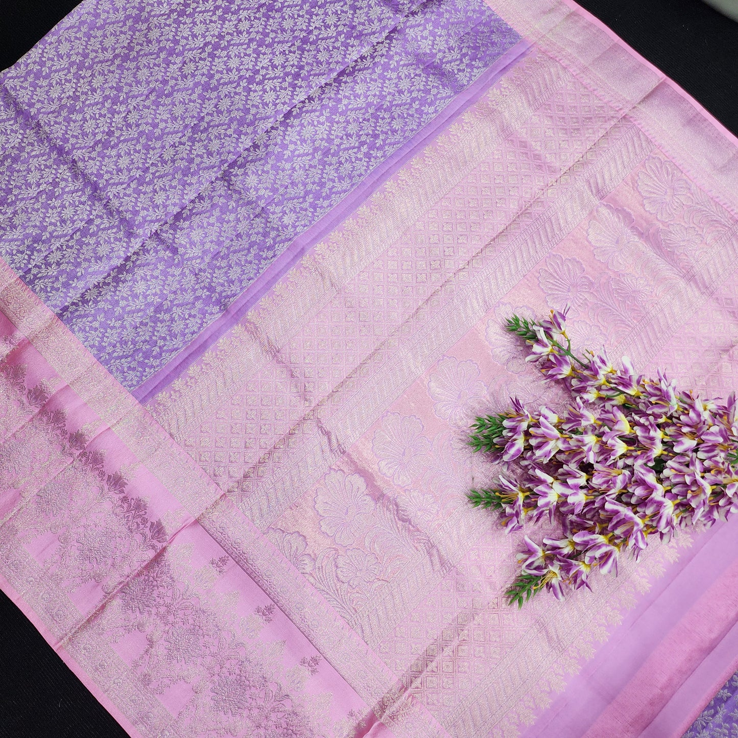 Pure Resham Bridal Kanchi Pattu Handloom Saree