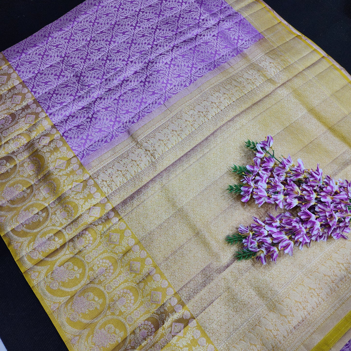 Pure Resham Bridal Kanchi Pattu Handloom Saree