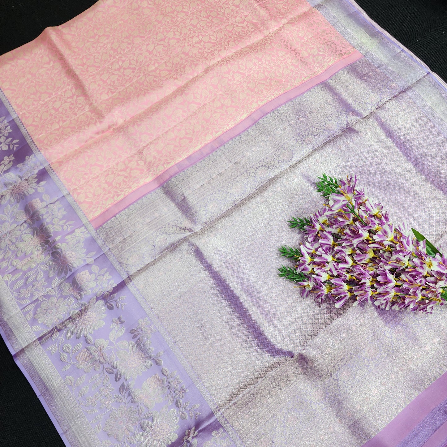 Pure Resham Bridal Kanchi Pattu Handloom Saree