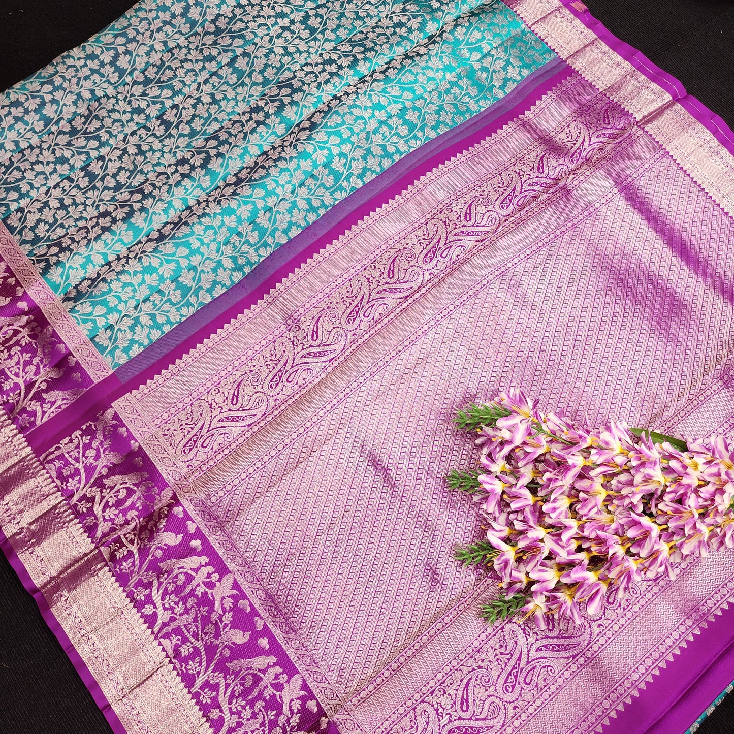 Pure Resham Bridal Kanchi Pattu Handloom Saree