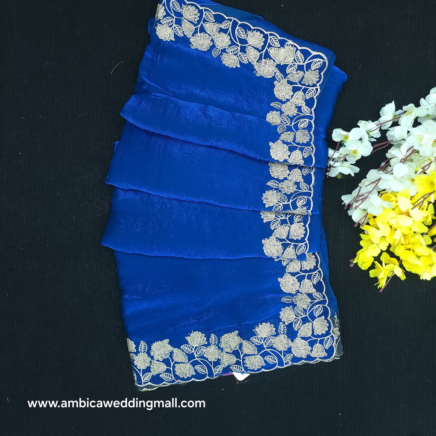 Fancy Work Saree- W1690