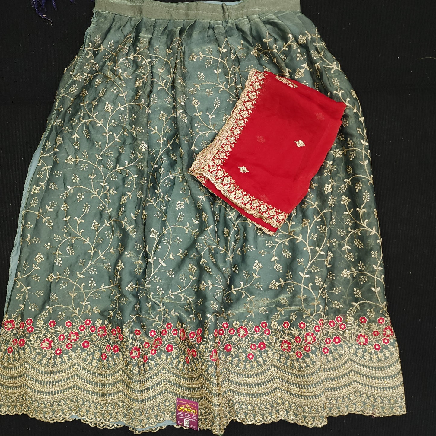 Bridal Girlish Half Saree - H2150