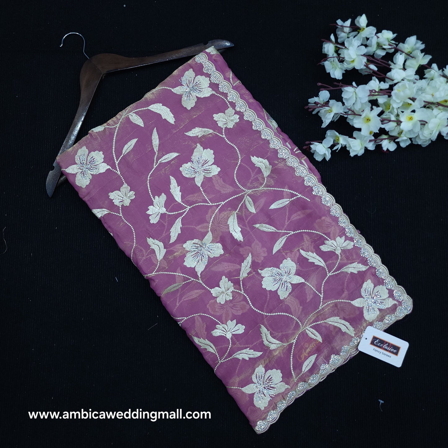 Designer Work Saree - H2350