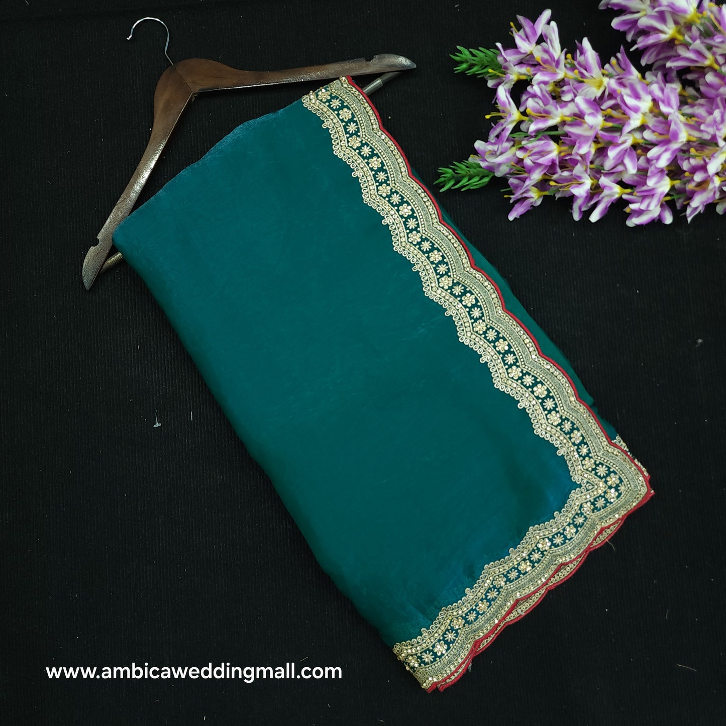 Designer Fancy Work Saree - H2150