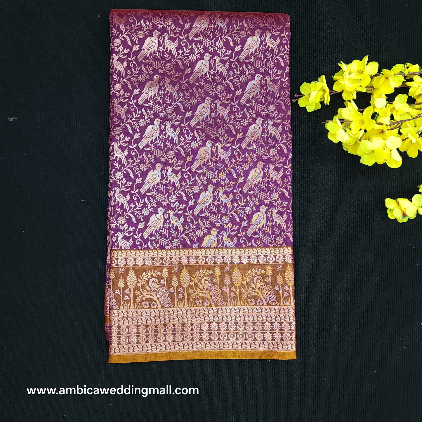 Visiri Silk Jal Brocade Saree - V1150