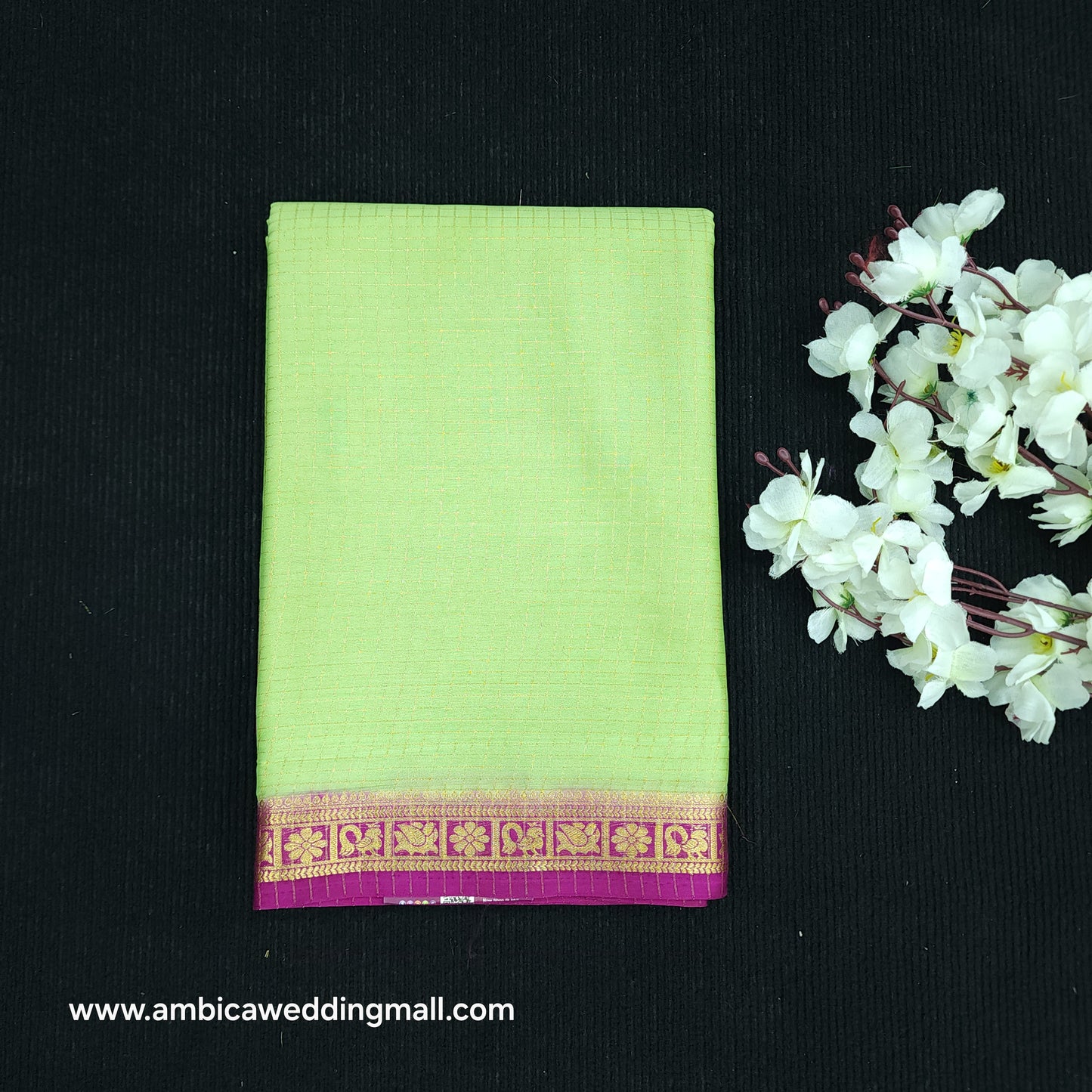 Mysore semi Silk Saree - M1050