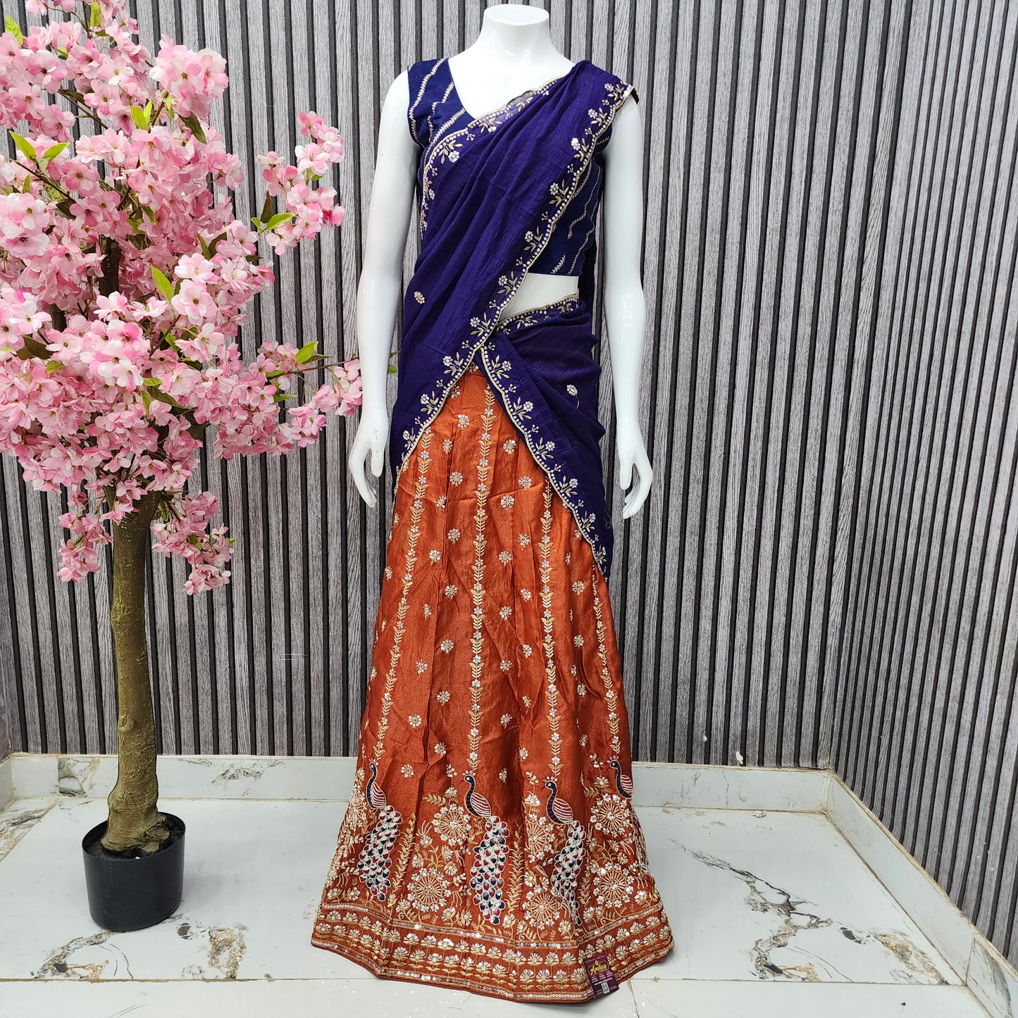 Fancy Half Saree - H1800