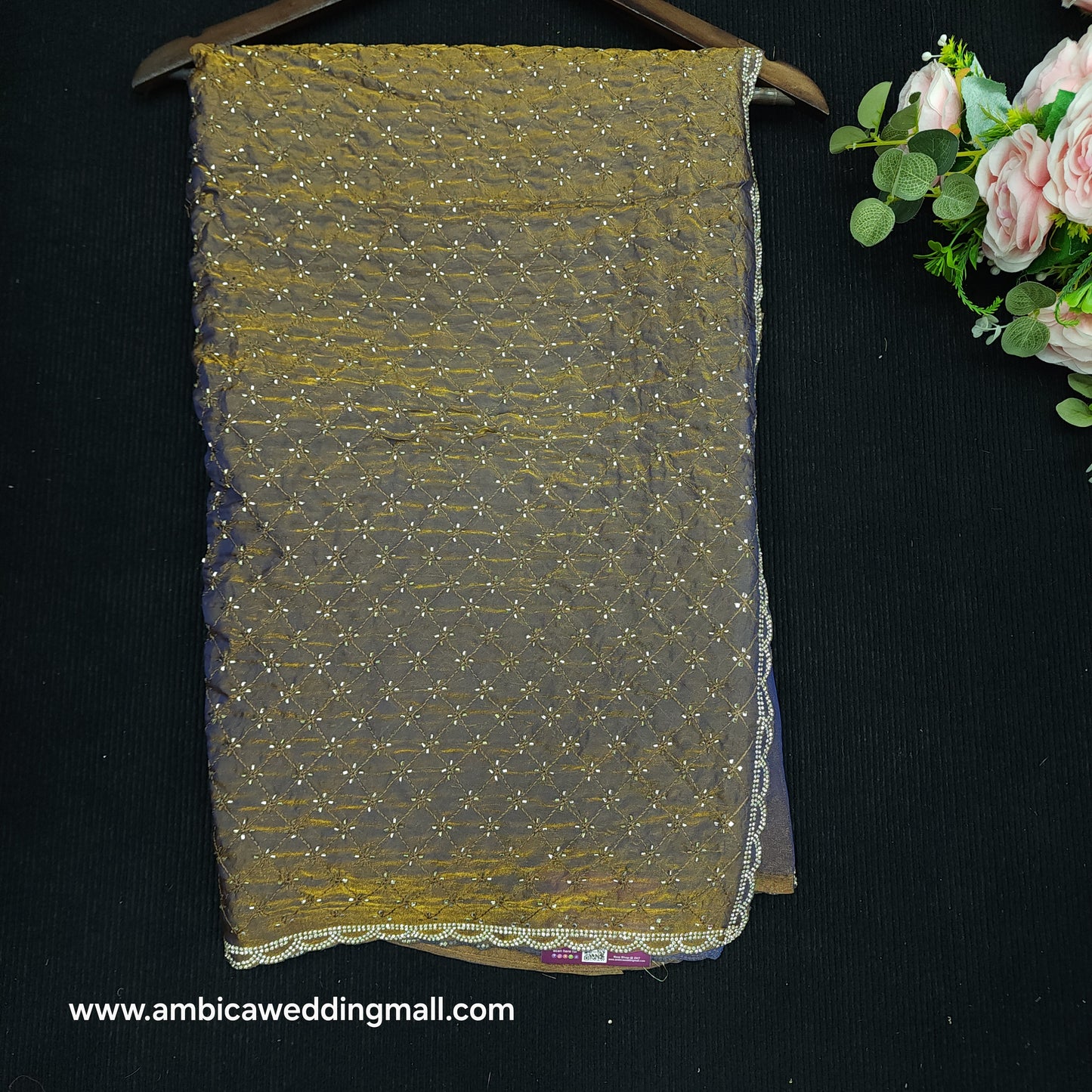 Designer Fancy Work Saree - W2150
