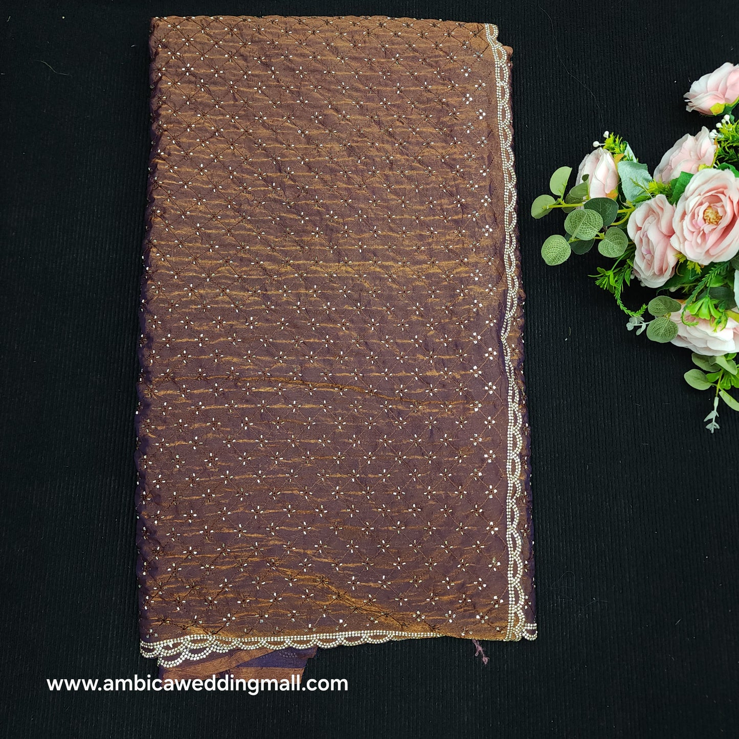 Designer Fancy Work Saree - W2150