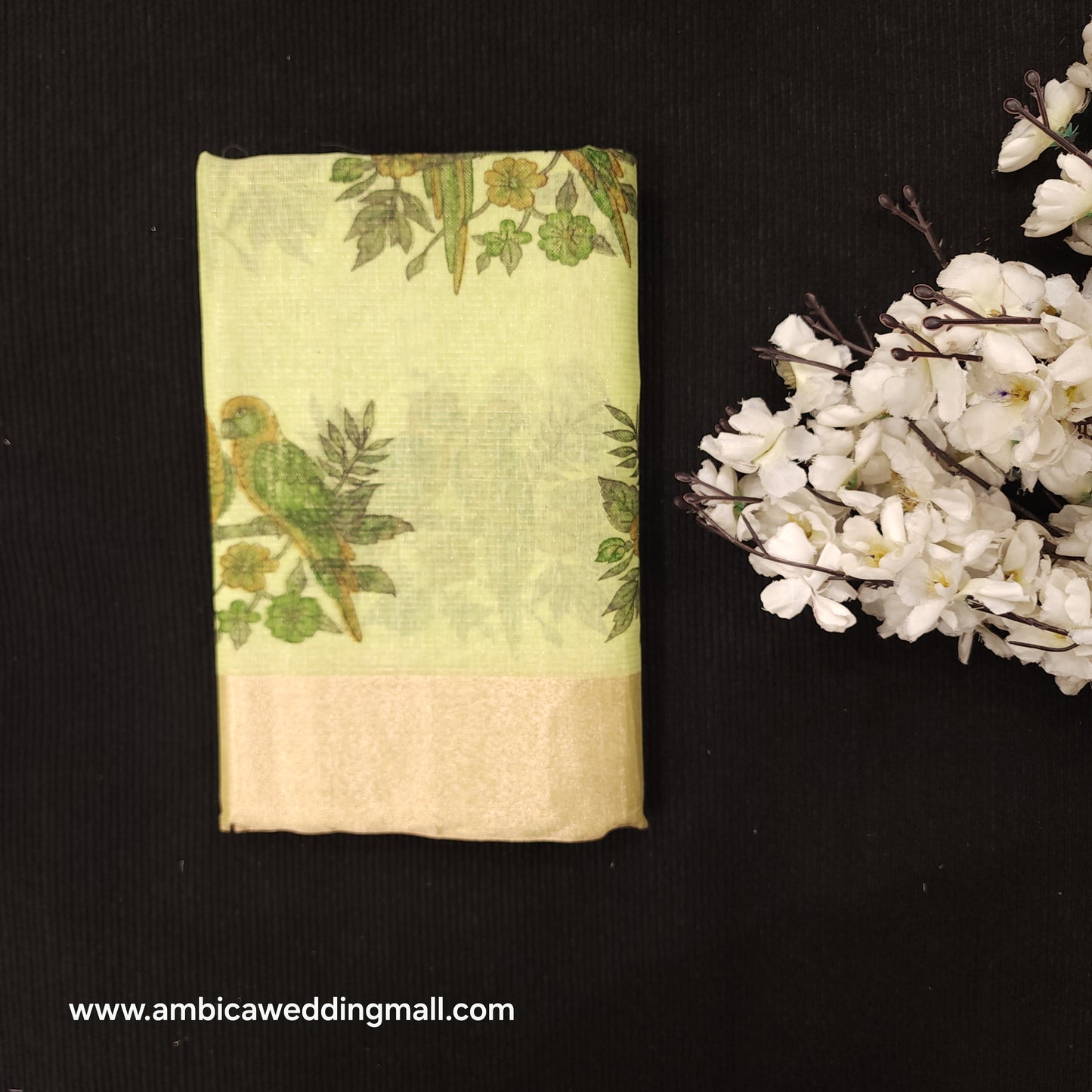 Jari Kota Kalamkari Saree - JK500