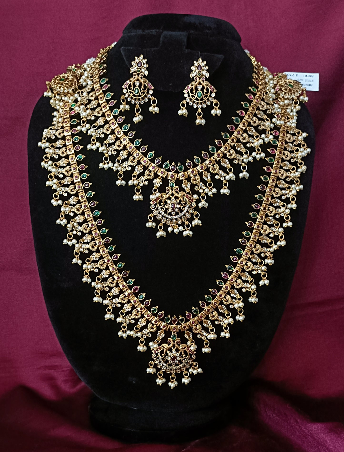 Beautiful Nakshi Gutta pusalu Combo Set - Ambica Wedding Mall