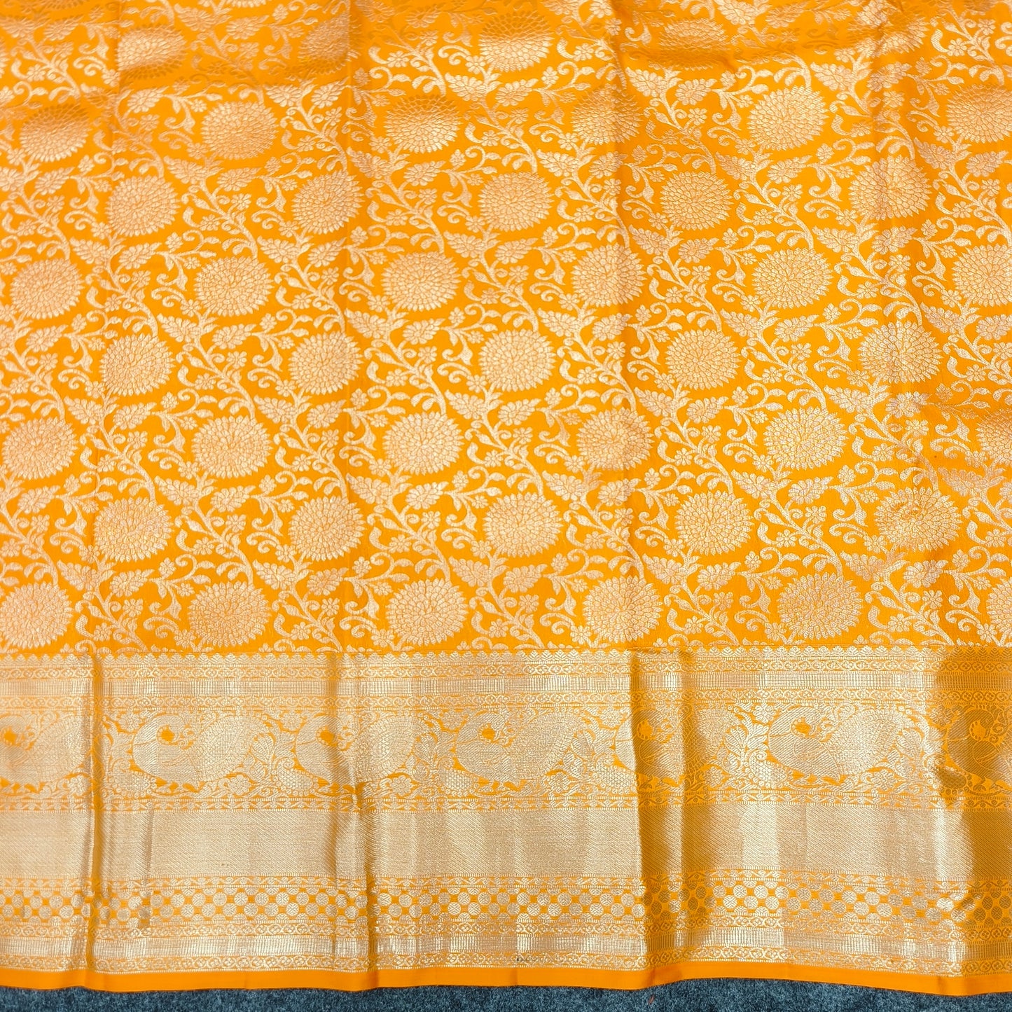 ✨Pure Resham Bridal Kanchi Pattu Handloom Saree - Ambica Wedding Mall