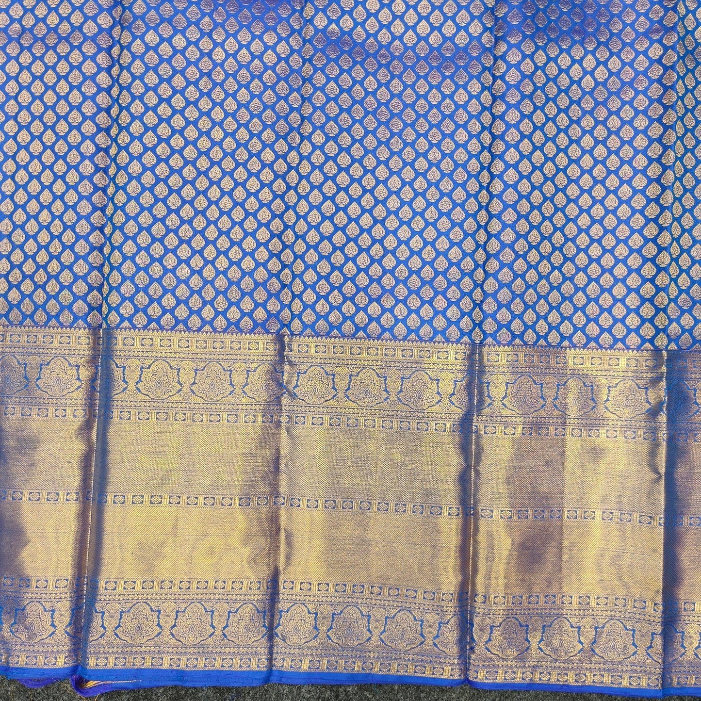✨Pure Resham Bridal Kanchi Pattu Handloom Saree - Ambica Wedding Mall