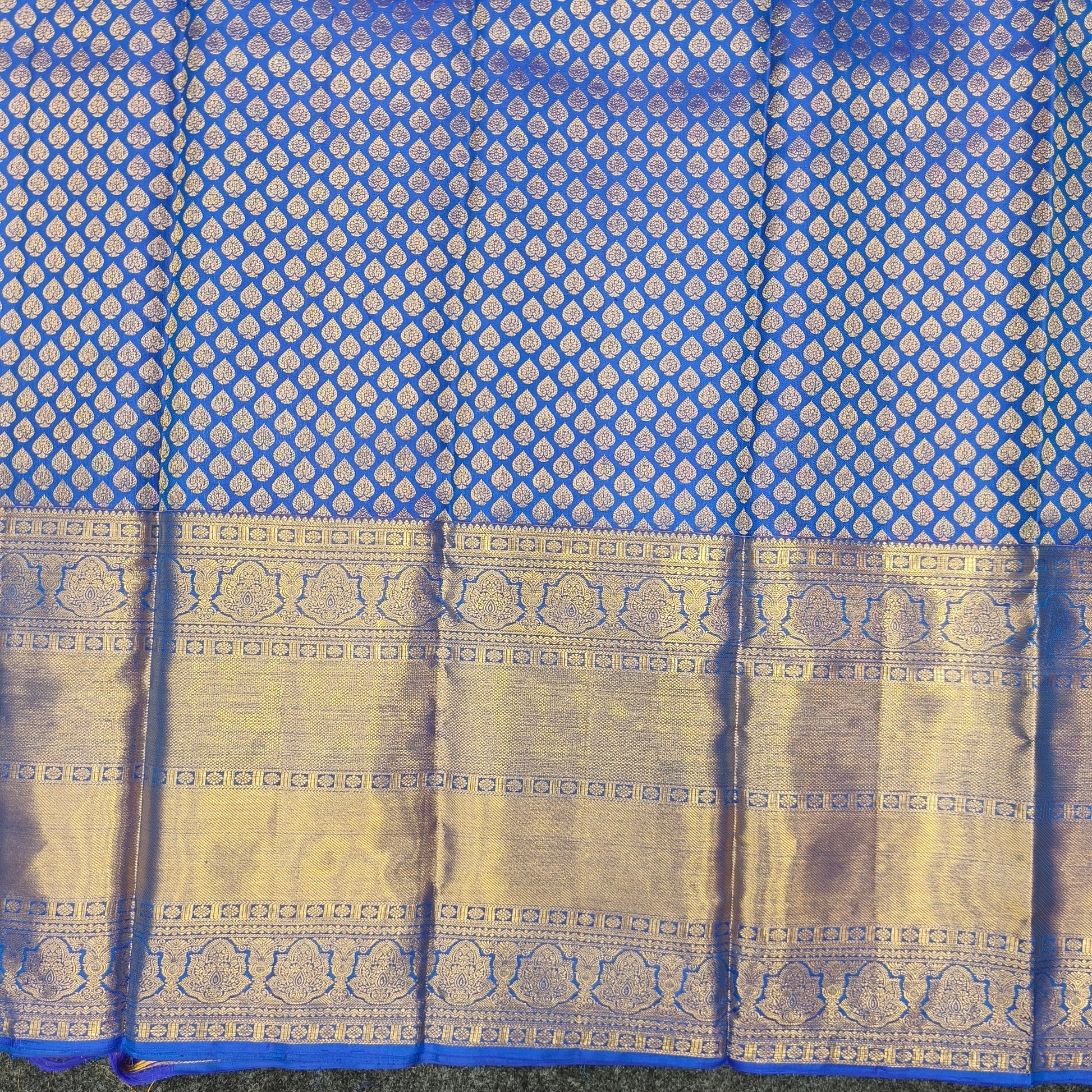 ✨Pure Resham Bridal Kanchi Pattu Handloom Saree - Ambica Wedding Mall