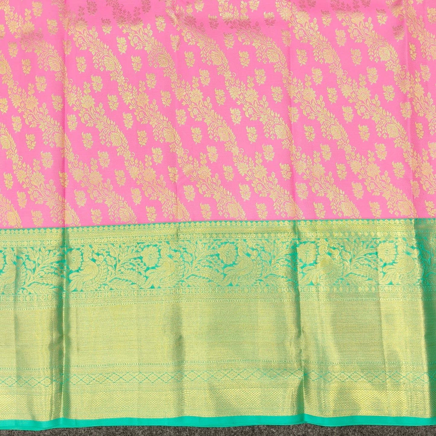 ✨Pure Resham Bridal Kanchi Pattu Handloom Saree - Ambica Wedding Mall