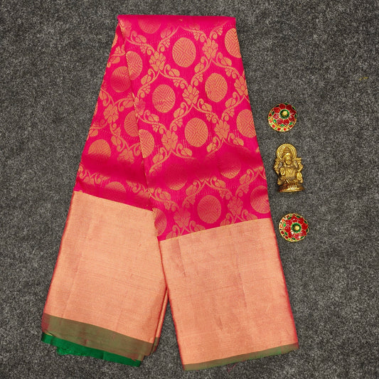 โจKanchi Pattu Handloom Brocade Saree - Ambica Wedding Mall
