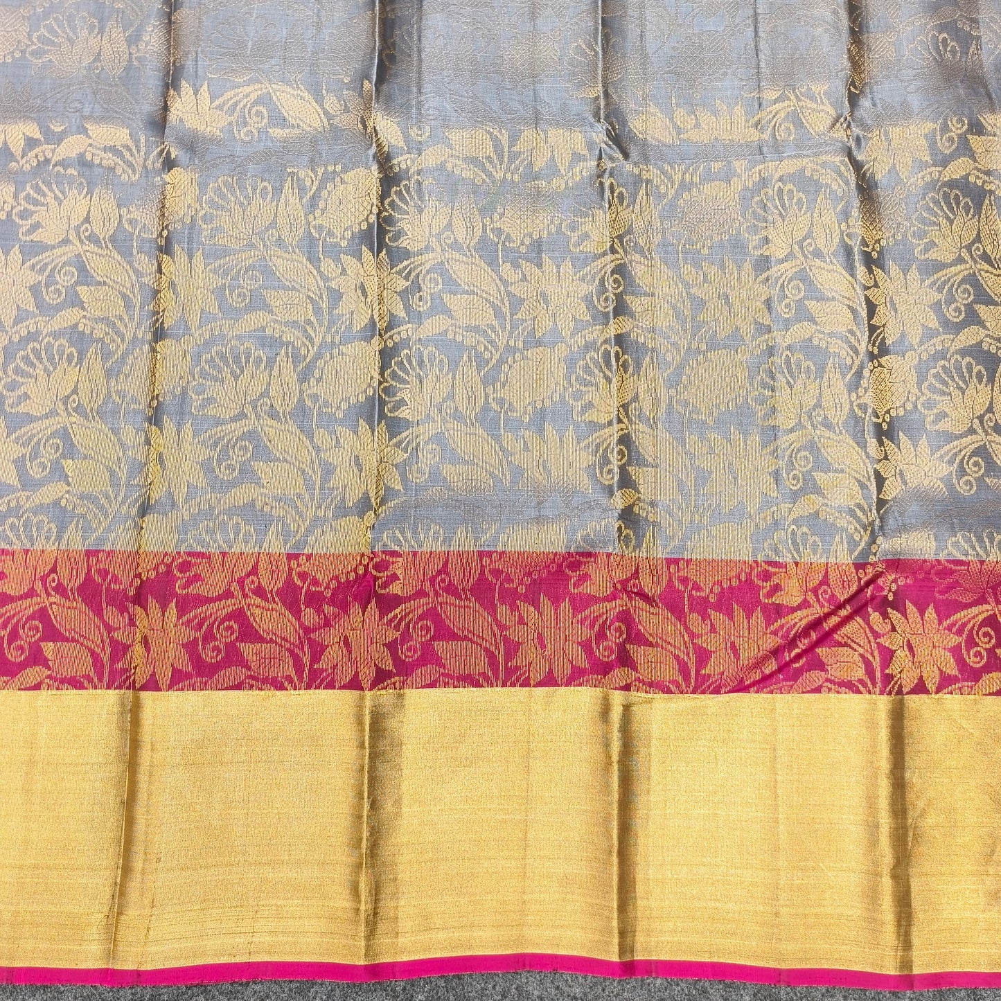 ✨Kanchi Pattu Handloom Brocade Saree - Ambica Wedding Mall