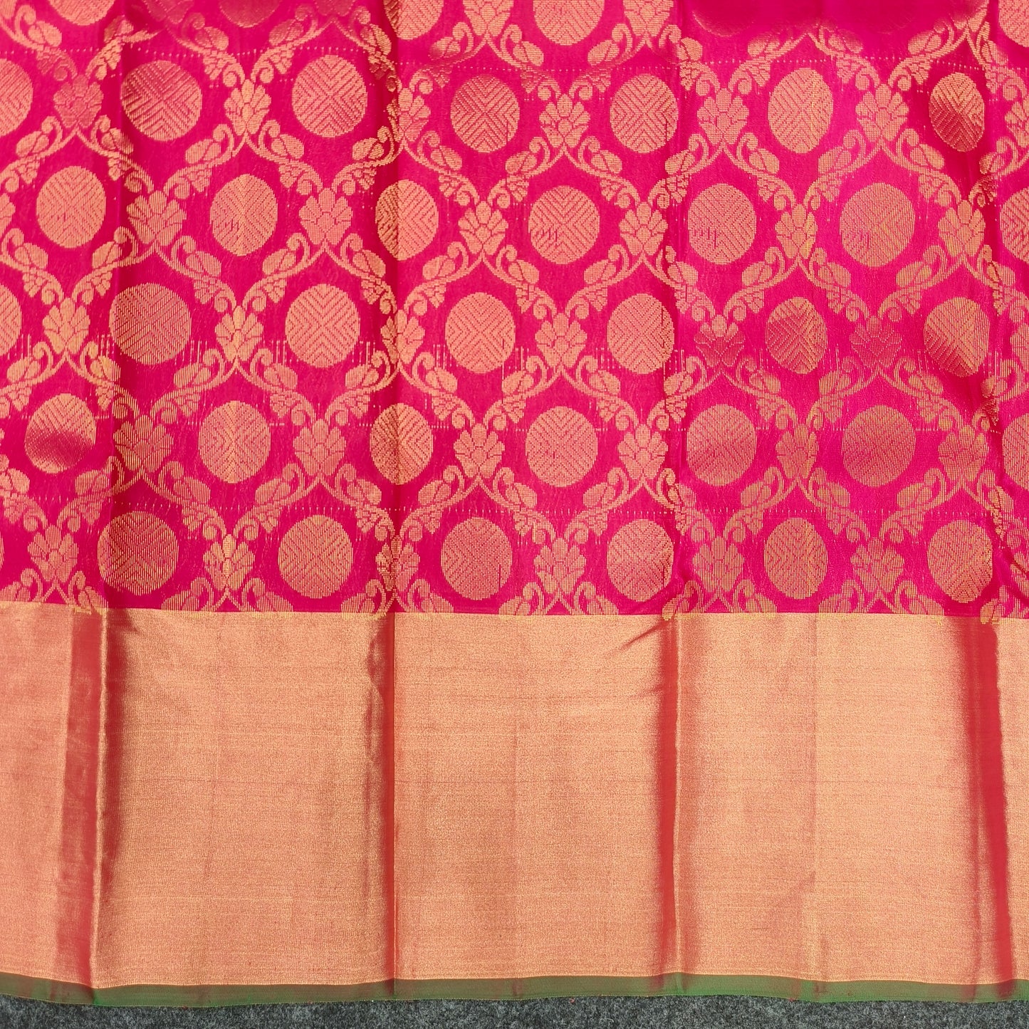 ✨Kanchi Pattu Handloom Brocade Saree - Ambica Wedding Mall