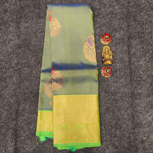 ✨Kanchi Pattu Handloom Butta Saree - Ambica Wedding Mall