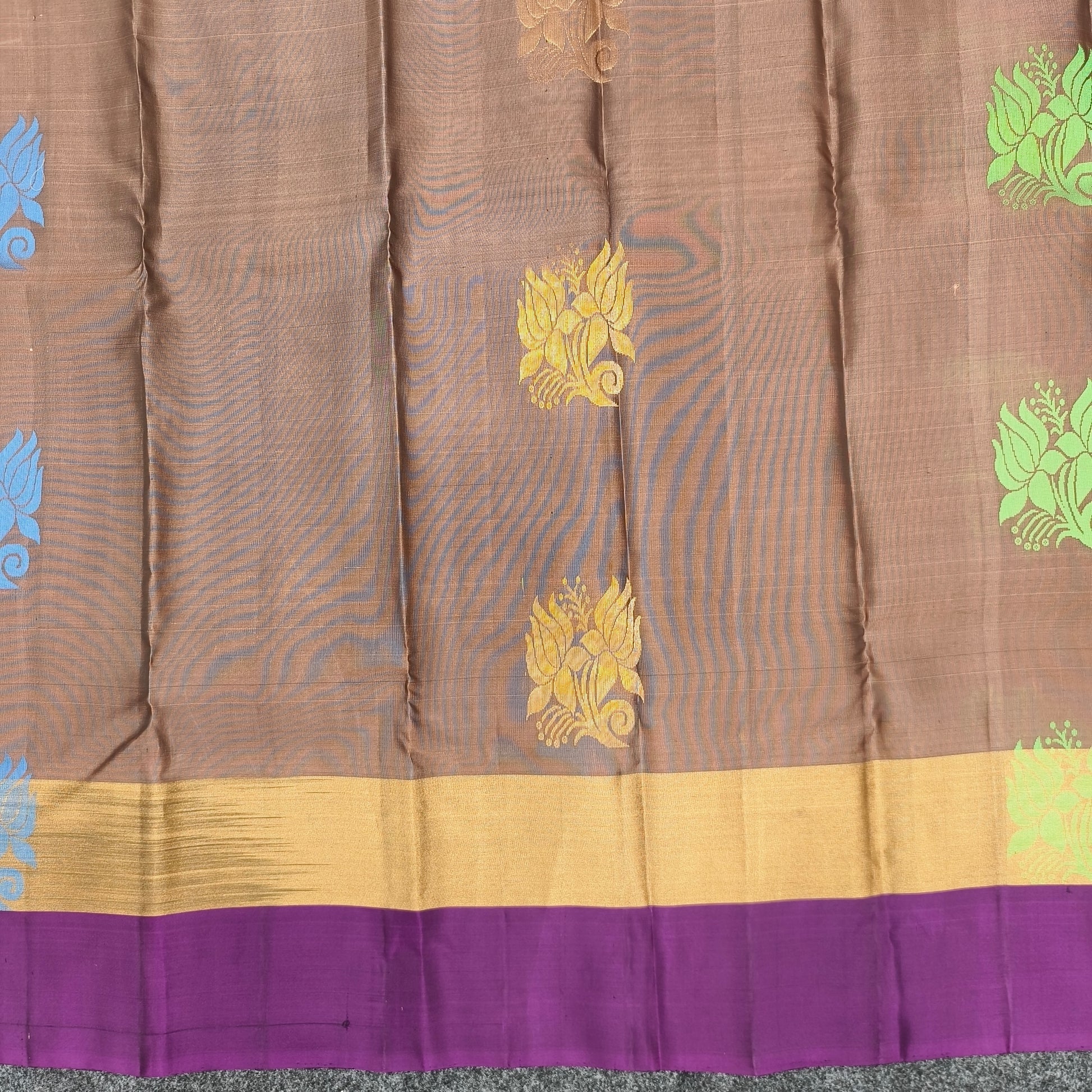 ✨Kanchi Pattu Bentex Border Saree - Ambica Wedding Mall