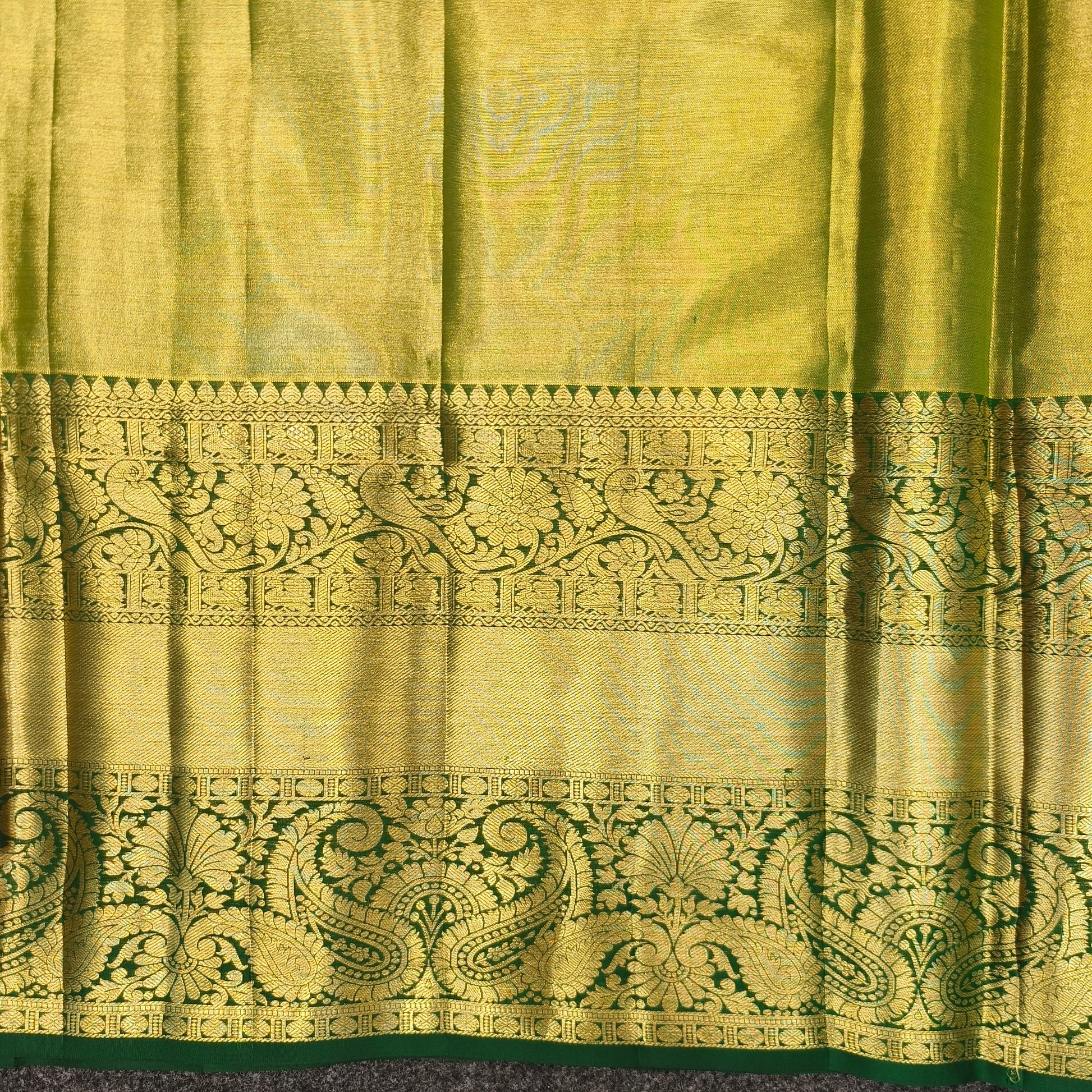 ✨Kanchi Pattu Bridal Pure Zari Saree - Ambica Wedding Mall