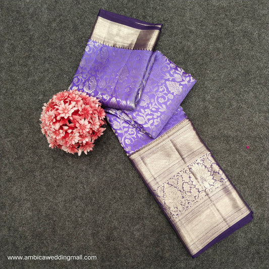 Kanchi Pattu Pure Resham Saree - Ambica Wedding Mall