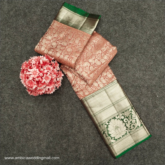 Kanchi Pattu Pure Resham Saree - Ambica Wedding Mall
