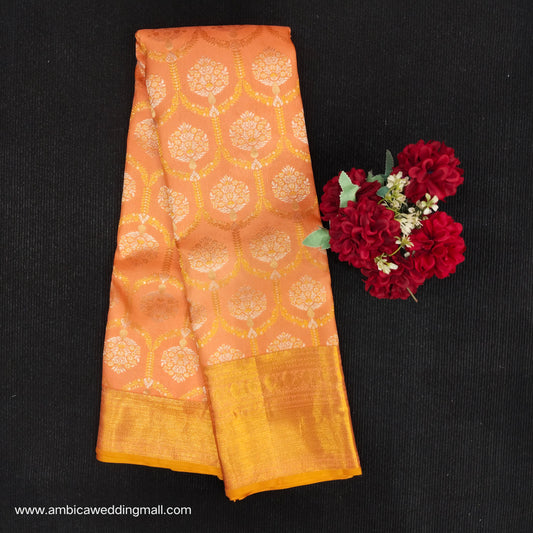 Pure Kanchi Pattu Resham self Sarees - Ambica Wedding Mall