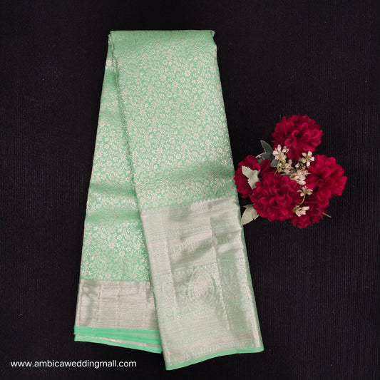 Pure Kanchi Pattu Resham self Sarees - Ambica Wedding Mall