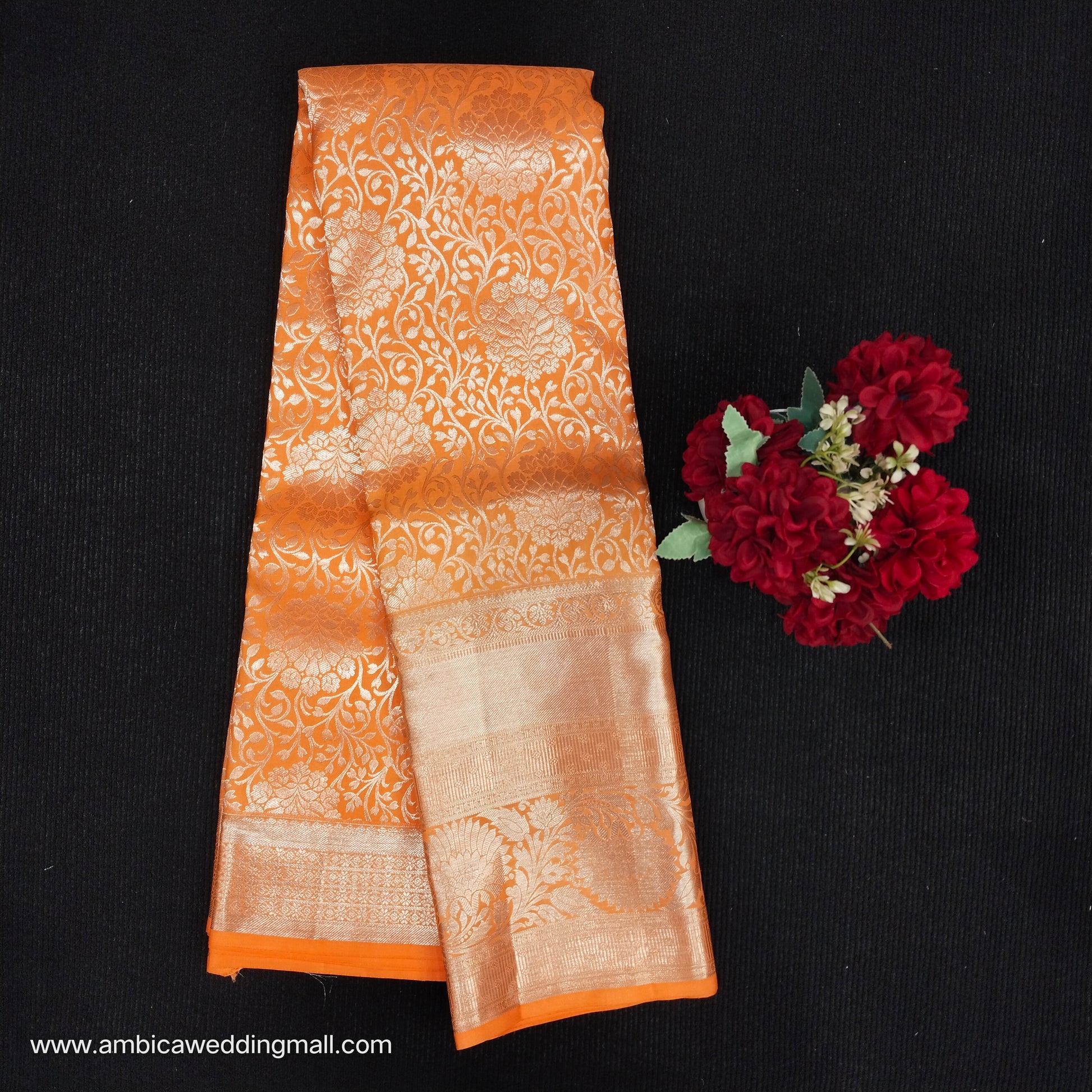 Pure Kanchi Pattu Resham self Sarees - Ambica Wedding Mall