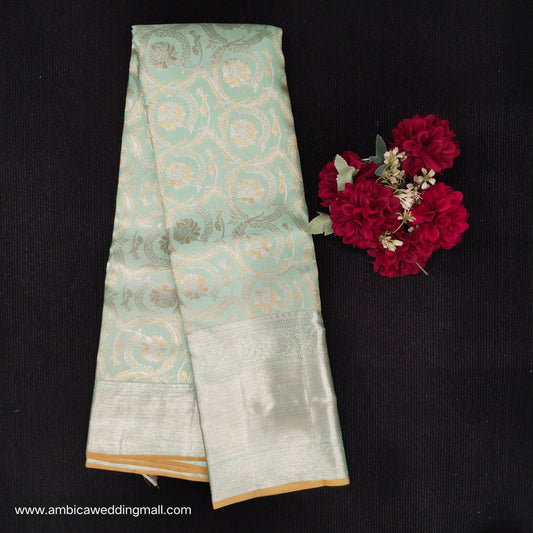 Pure Kanchi Pattu Resham self Sarees - Ambica Wedding Mall