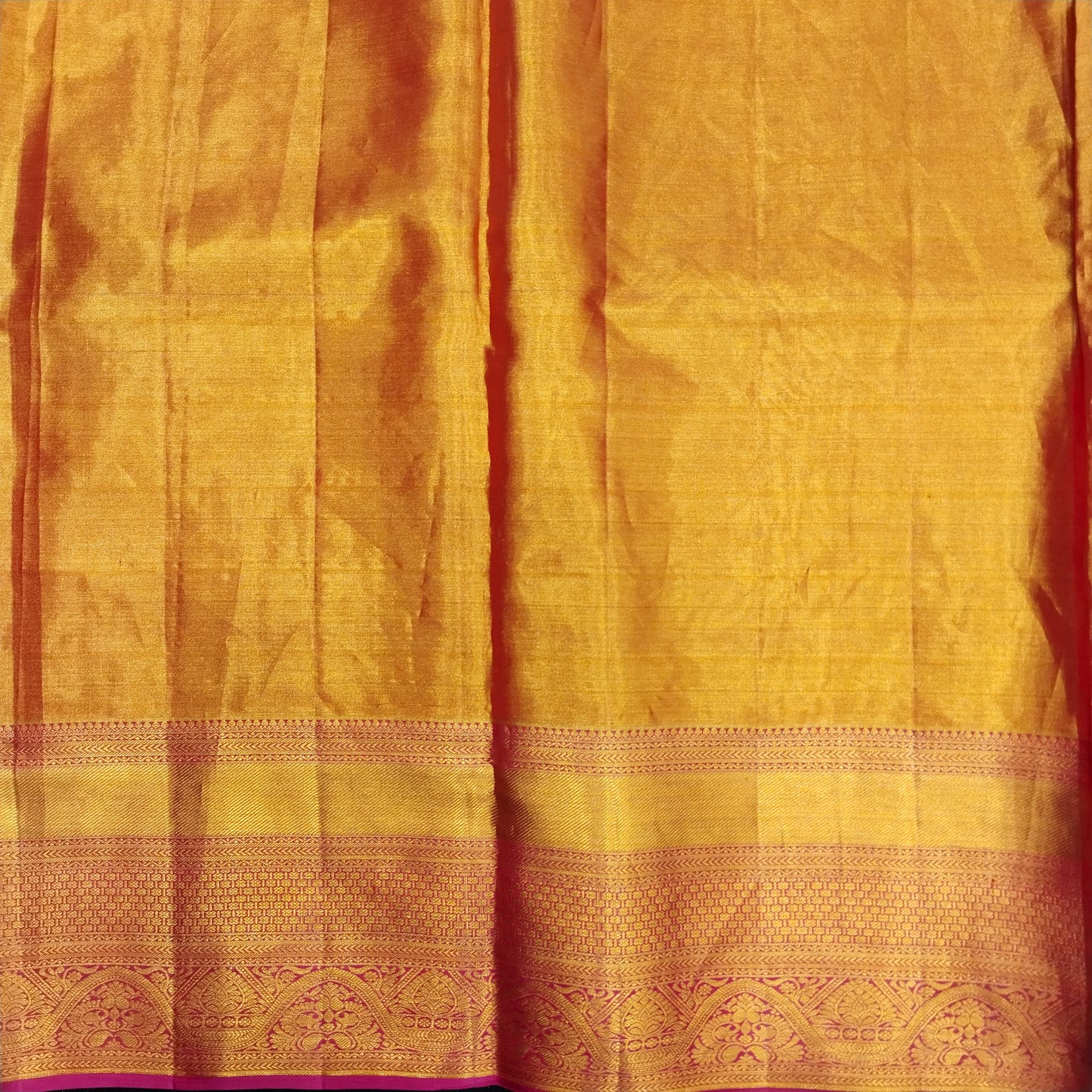 Pure tissue Bridal Kanchi Pattu Handloom Saree - Ambica Wedding Mall