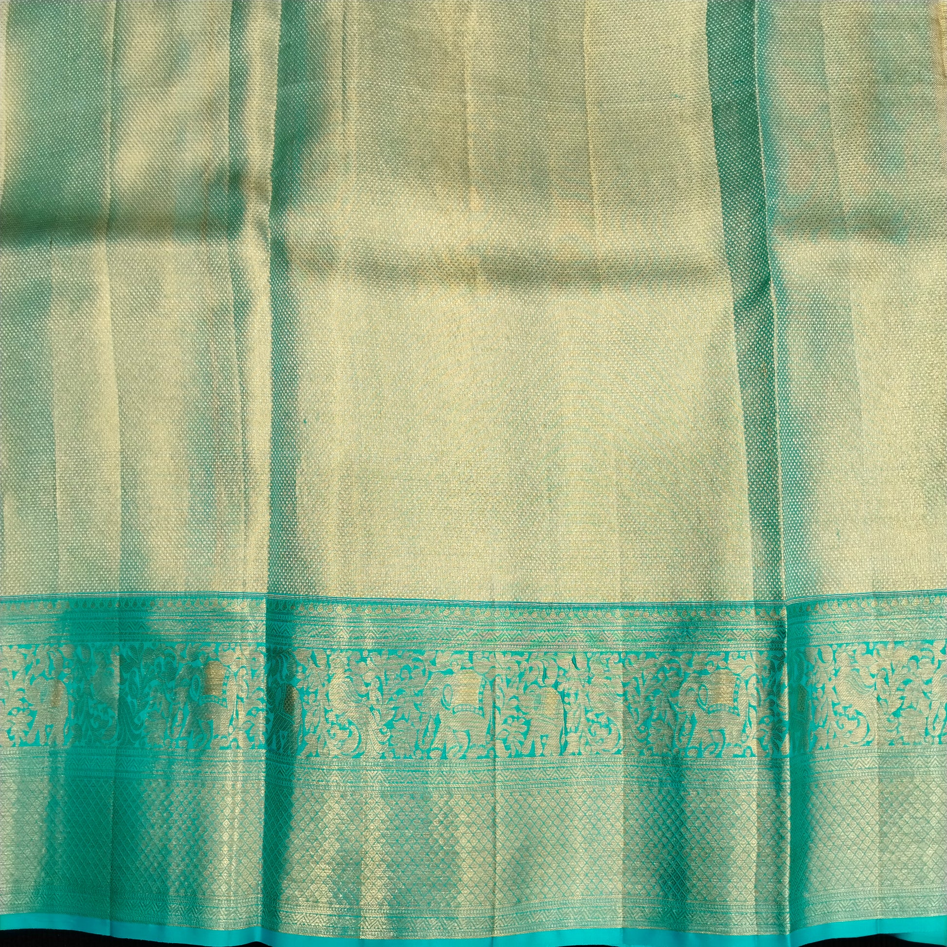 Pure tissue Bridal Kanchi Pattu Handloom Saree - Ambica Wedding Mall