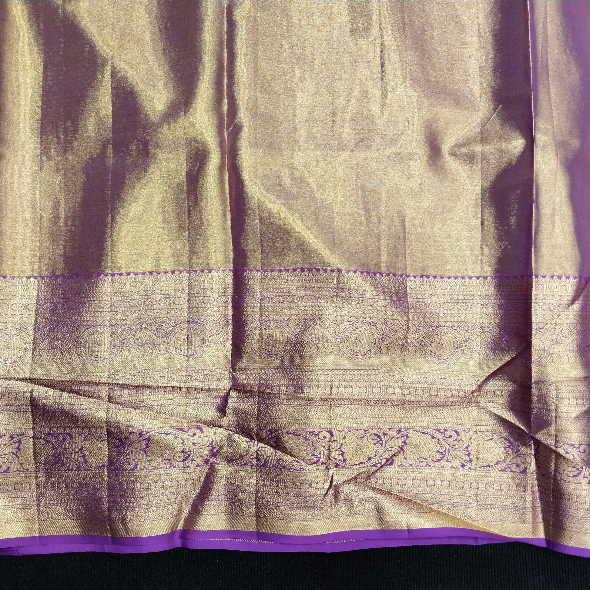 Pure tissue Bridal Kanchi Pattu Handloom Saree - Ambica Wedding Mall