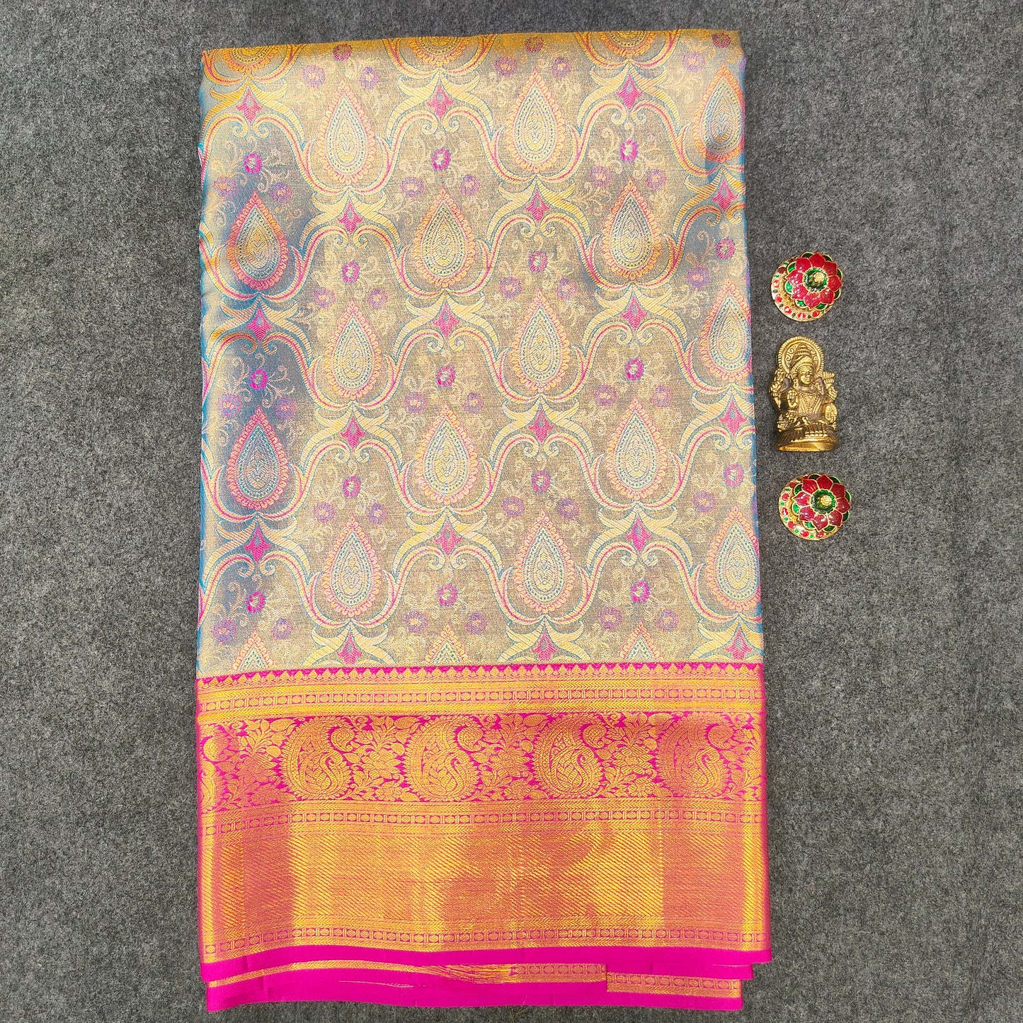 ✨Pure Kanchi Pattu Handloom Celebrety Bridal Sarees ✨ - Ambica Wedding Mall