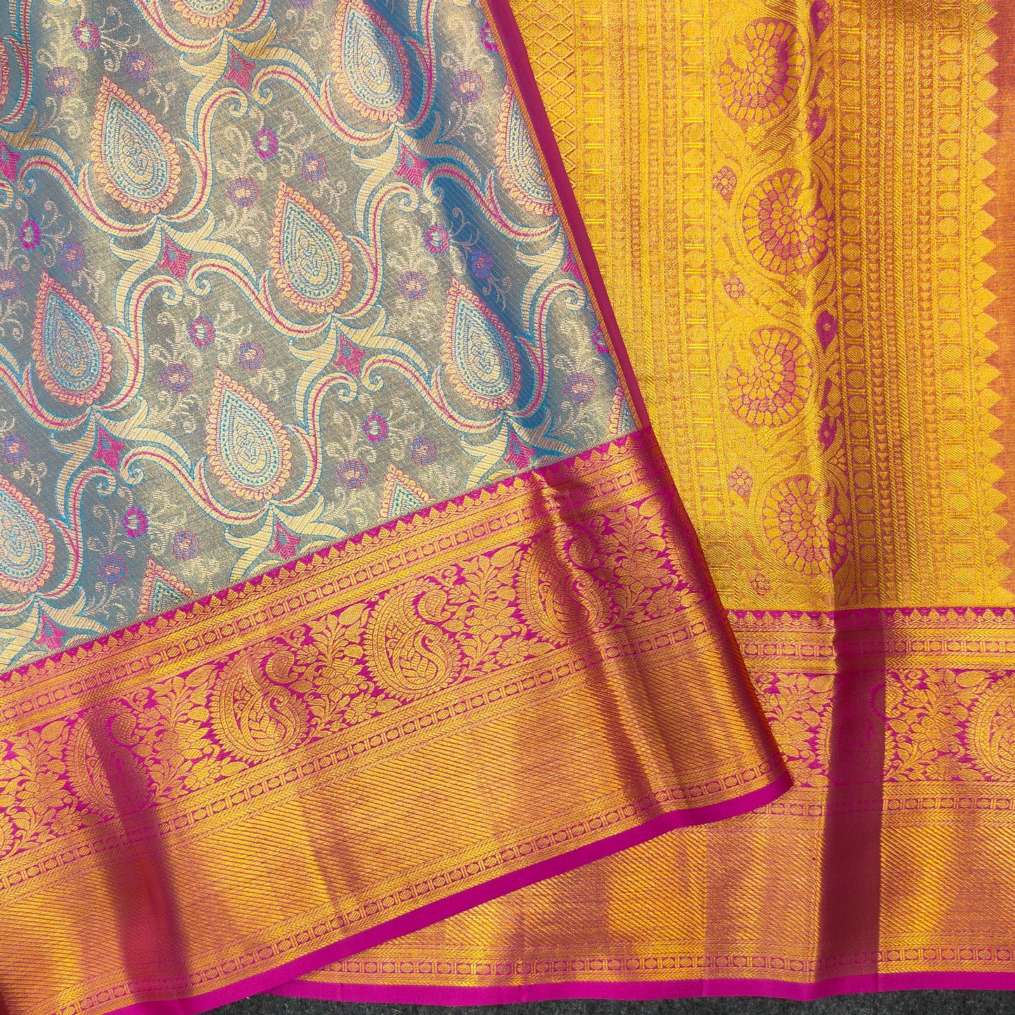 ✨Pure Kanchi Pattu Handloom Celebrety Bridal Sarees ✨ - Ambica Wedding Mall