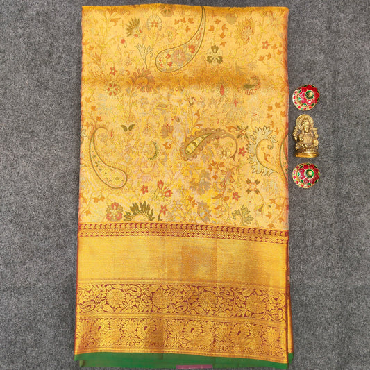 โจPure Kanchi Pattu Handloom Celebrety Bridal Sarees โจ - Ambica Wedding Mall